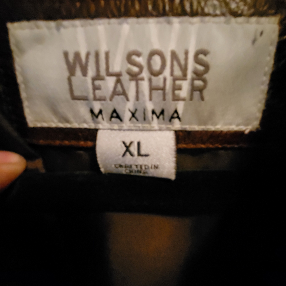 Wilsons Leather Dark Brown Jacket - Picture 3 of 9
